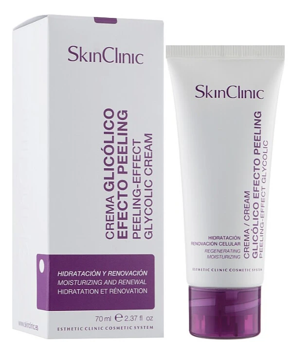 SkinClinic Крем «Пилинг-эффект» с гликолевой кислотой | SkinClinic Peeling-Effect Glycolic Cream