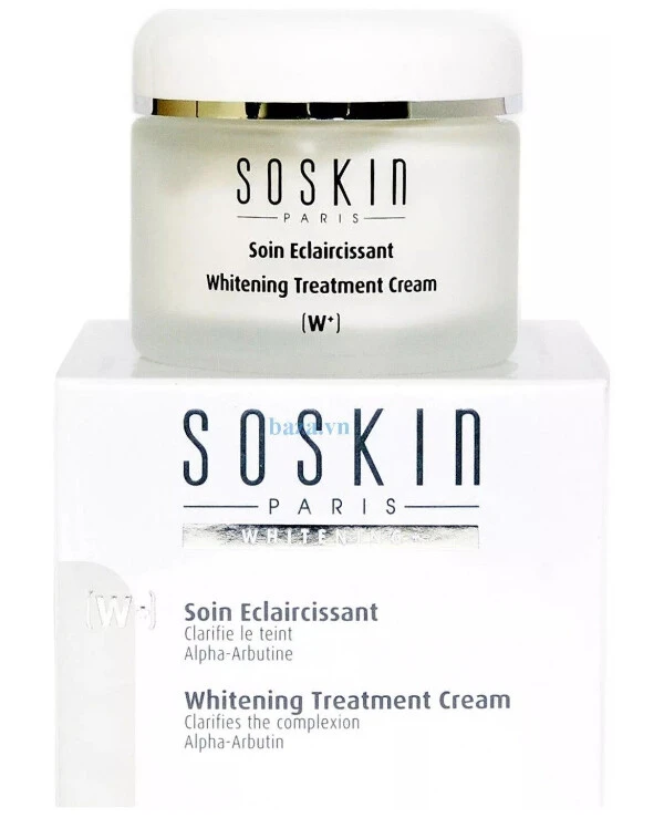 Soskin - Восстанавливающий крем с осветляющим эффектом Whitening Treatment Cream 50 мл
