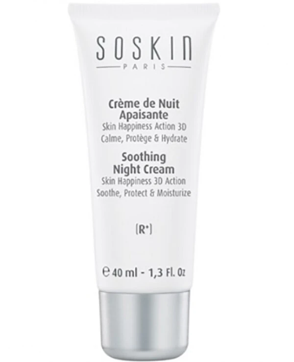 Soskin - Ночной крем для чувствительной кожи Soothing Night Cream 40 мл