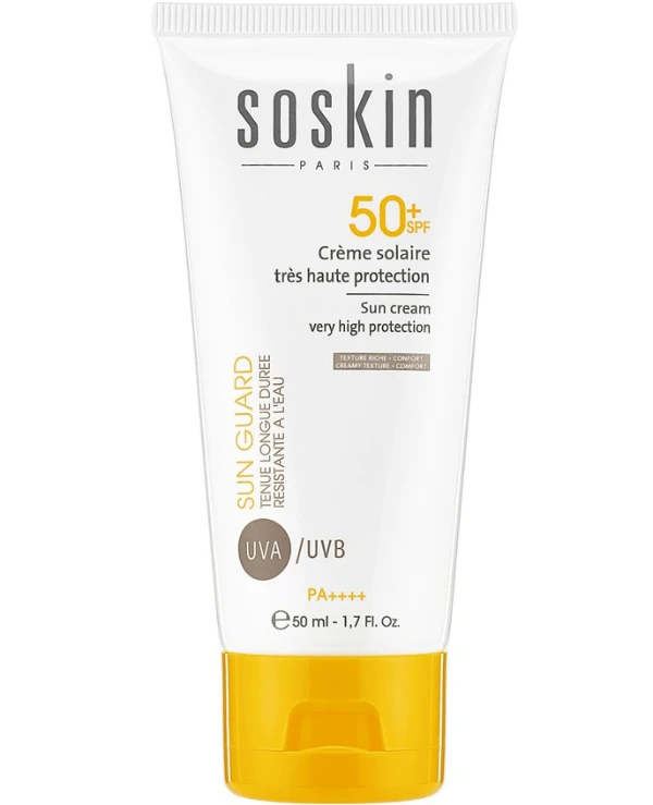Soskin - Солнцезащитный флюид SPF 50+ SPF 50 Sun Cream Very High Protection 50 мл