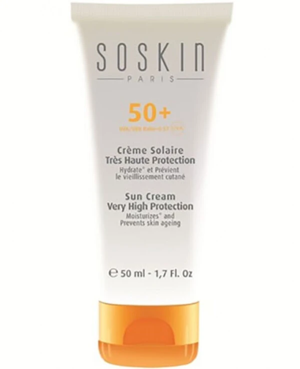 Soskin - Крем солнцезащитный SPF 50 Sun cream SPF 50+ 50 мл