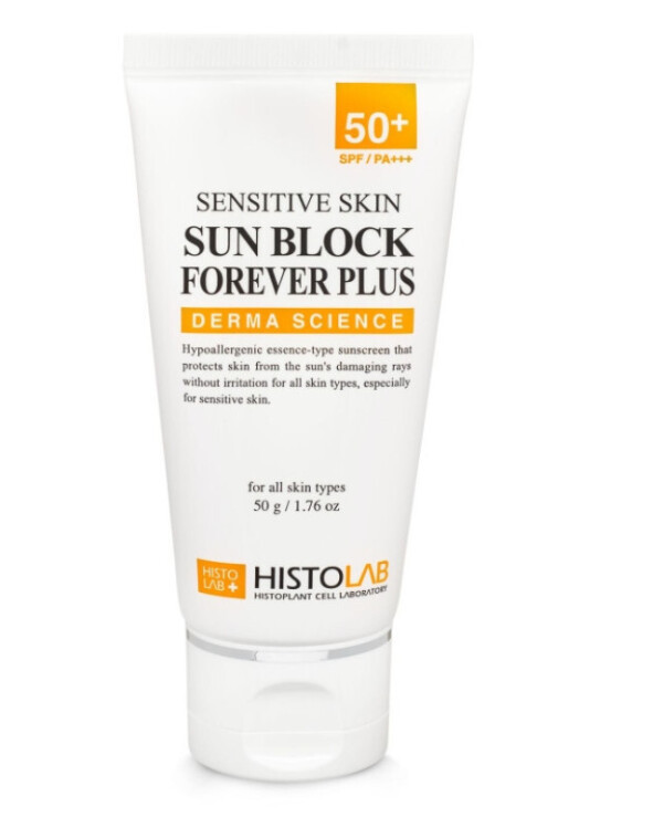 Histolab - Sunscreen essence Sensitive Skin Sun Block forever plus SPF 50+ 50ml