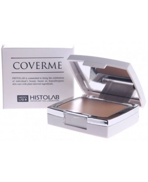 Histolab - Пудра компактная матирующая Coverme 1 SPF 15 
