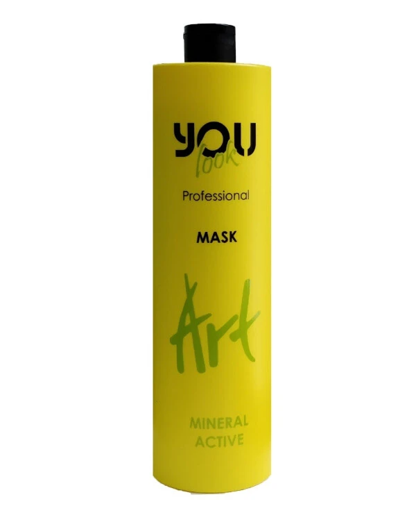 You Look - Маска для сухих, ломких и ослабленных волос с минералами Art Mineral Active Mask 1000 мл