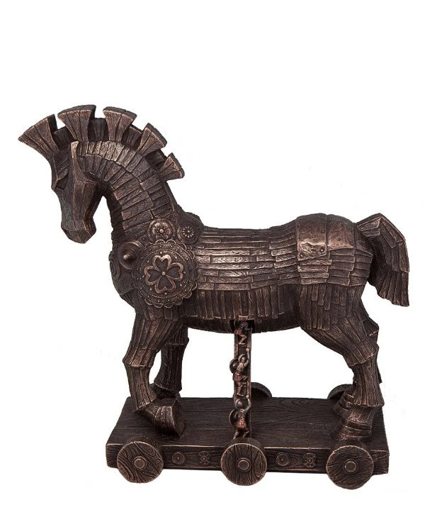 Veronese - Statuette "Trojan Horse" (26 * 25 cm)  Bronze