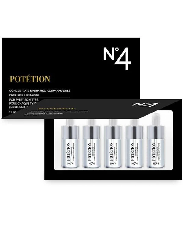 Potetion - Ampoule Moisturizing Concentrate Concentrate Hydration Glow Ampoule 11ml * 5pcs