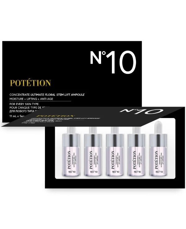 Potetion - Premium Anti-Aging Ampoule Concentrate Concentrate Ultimate Floral Stem Lift Ampoule 11ml * 5pcs
