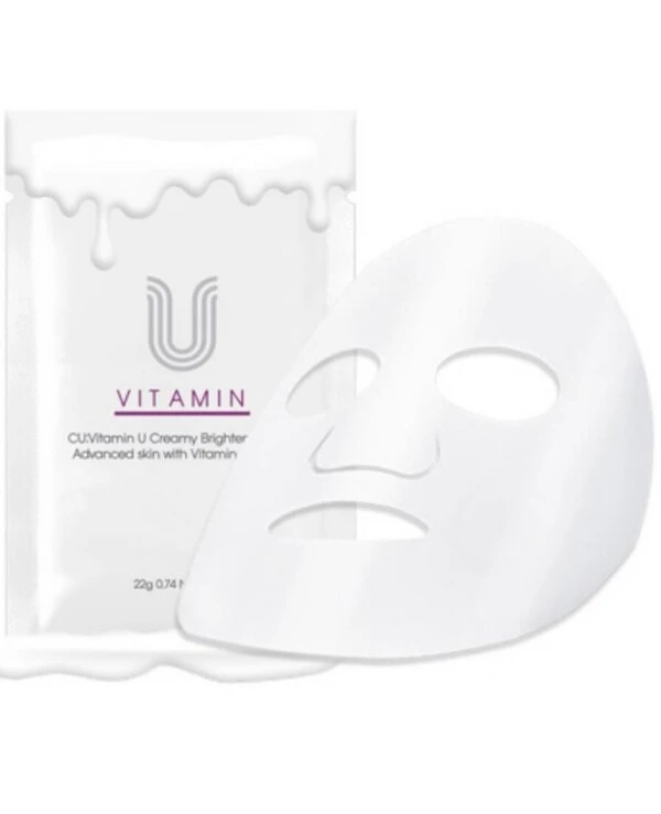 CU Skin - Маска Для Сияния Кожи Vitamin U Creamy Brightening Mask 22 г