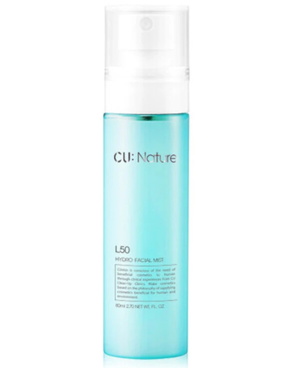 CU Skin - Мист-Тонер с аминокислотами и витаминами Nature L50 Hydro Facial Mist 80 мл