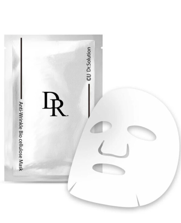 CU Skin - Маска Для Лица С Пептидами Dr.Solution Anti-Wrinkle Bio Cellulose Mask 30 г