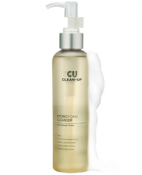 CU Skin - Увлажняющая пенка для чувствительной кожи Clean-Up Hydro Foam Cleancer 200 мл