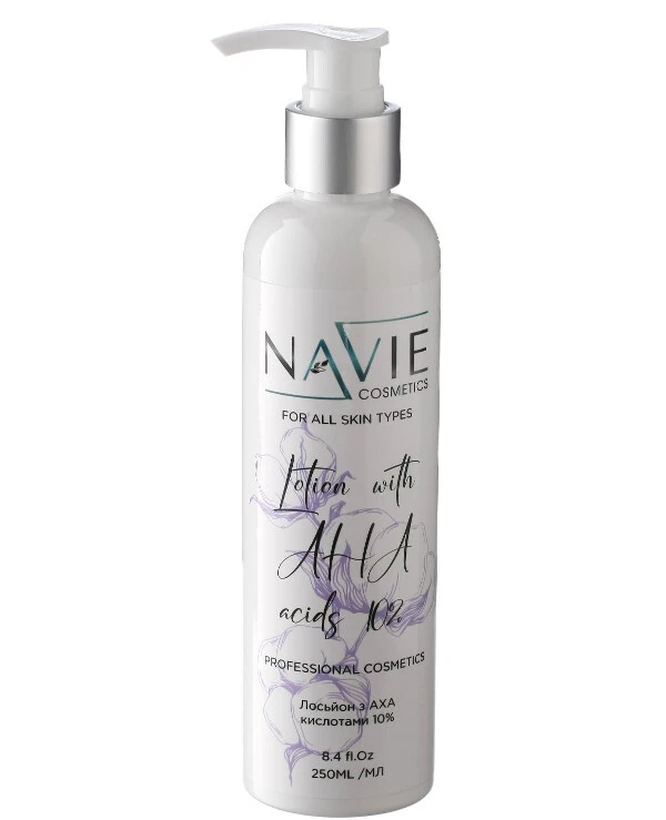 Navie - Лосьон с АХА кислотами 10% Renewal skin AHA acids lotion 10% 250 мл