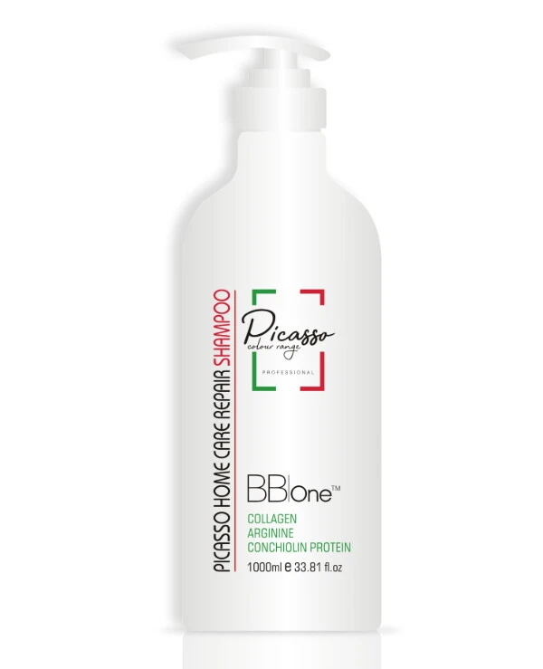 BBOne Шампунь для окрашенных волос, с коллагеном | BBOne Picasso Home Care Repair Shampoo – Шампунь для окрашенных волос, с коллагеном