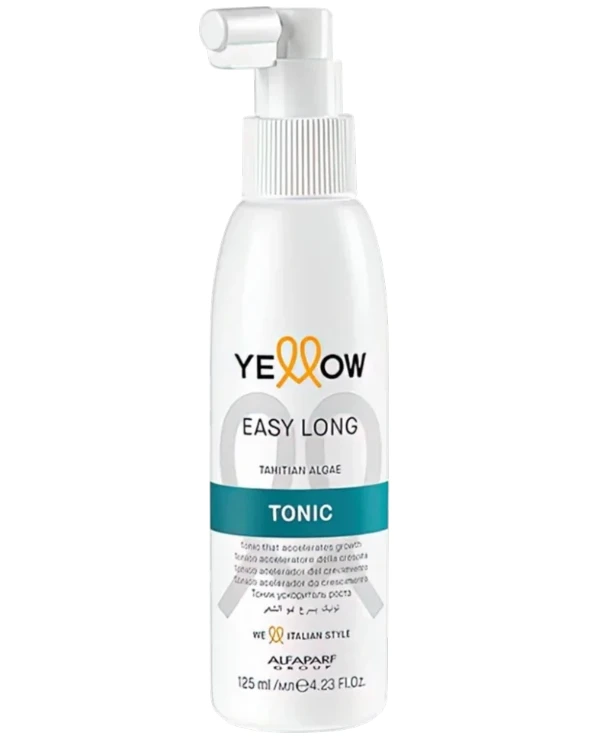 Yellow - Тоник для ускорения роста волос Easy Long Tahitian Algae Tonic 125 мл