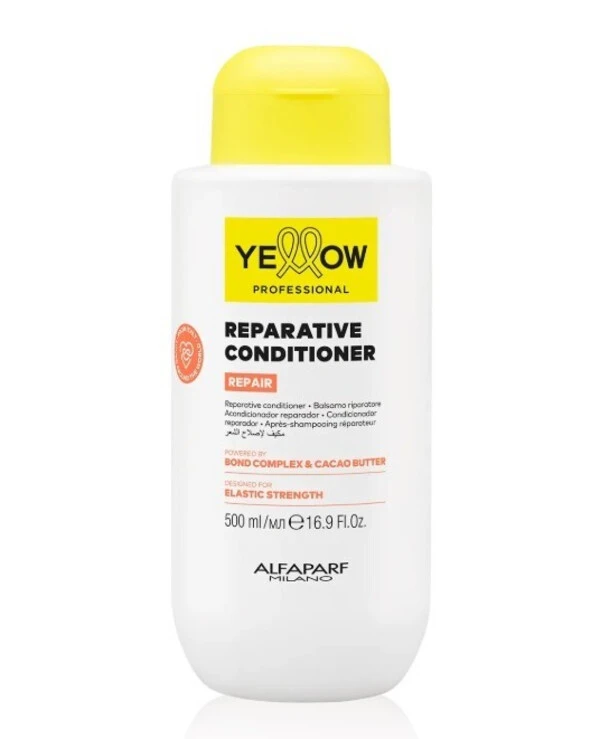 Yellow - Восстанавливающий кондиционер для поврежденных волос Bond Complex & Cacao Butter Reparative Conditioner 500 мл