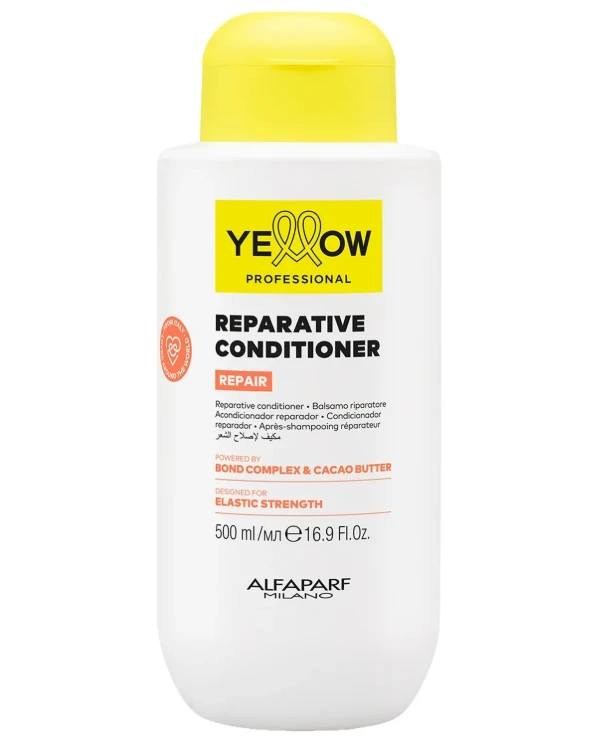 Yellow - Восстанавливающий кондиционер для поврежденных волос Bond Complex & Cacao Butter Reparative Conditioner 500 мл