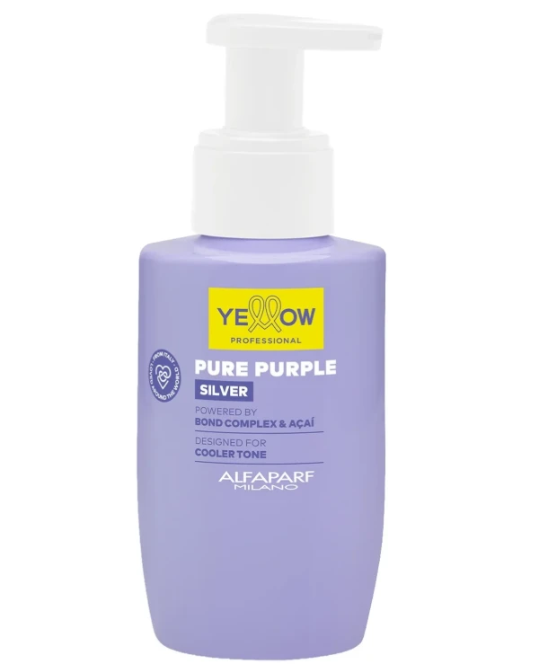 Yellow - Концентрированный фиолетовый пигмент для нейтрализации желтизны Pure Silver Acai & Rose of Jericho 100 мл