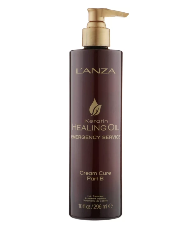 L'anza Lanza - Therapeutic cream (step B) Keratin Healing Oil Emergency Service Cream Cure Part B 296 ml