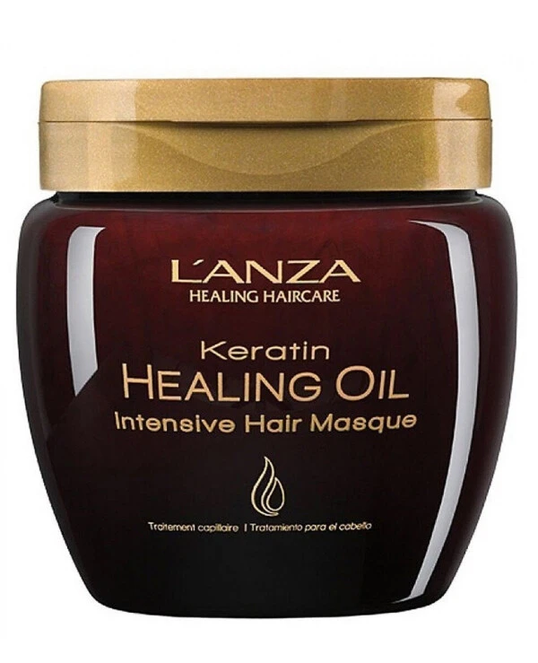 L'anza Lanza - Маска с кератиновым эликсиром Keratin Healing Oil Intensive Hair Masque 210 мл