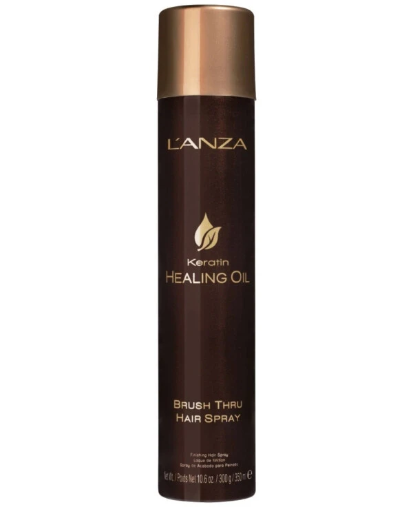 L'anza Lanza - Спрей для укладки с эффектом памяти Keratin Healing Oil Brush Thru Hair Spray 350 мл