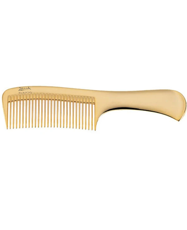 Janeke - Comb comb with handle  Gold