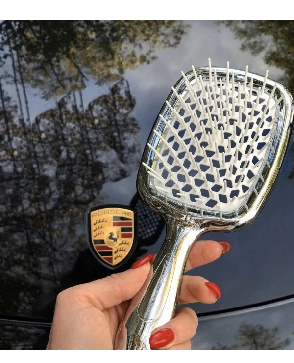 Janeke - Расческа для волос SuperBrush  Хром