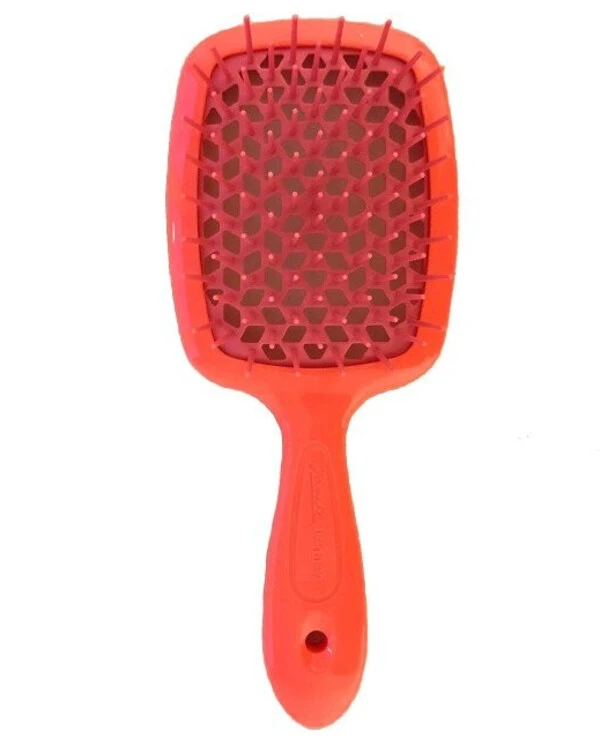 Janeke - Расческа Superbrush With Soft Moulded Tips  Красный