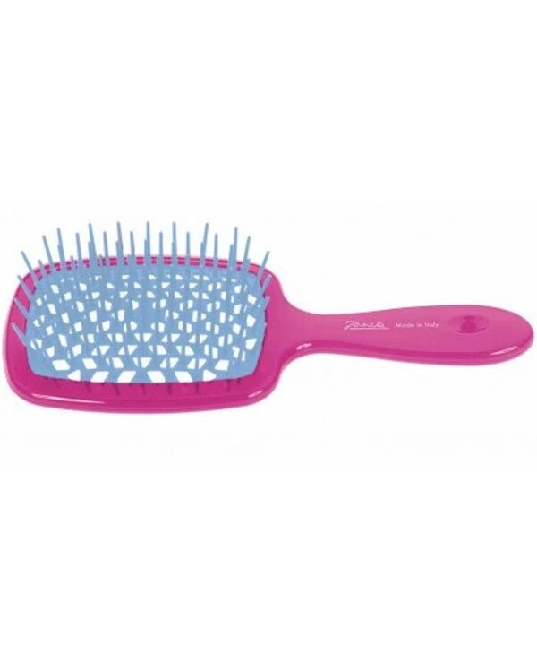Janeke - Расческа Superbrush With Soft Moulded Tips  Pink