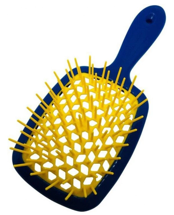 Janeke - Расческа Superbrush With Soft Moulded Tips  Blue