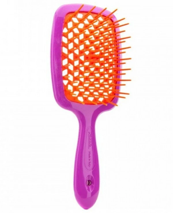 Janeke - Расческа Superbrush With Soft Moulded Tips  Pink