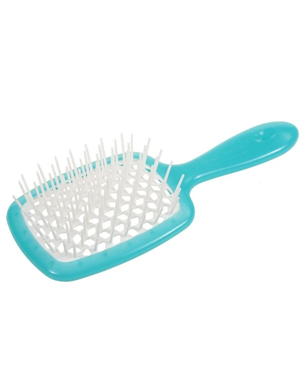 Janeke - Расческа Superbrush With Soft Moulded Tips  Blue