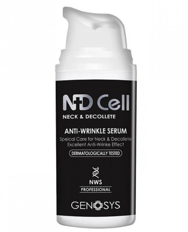 Genosys - Лечебная сыворотка против морщин для шеи и зоны декольте NDCell Anti-Wrinkle Serum 30 мл