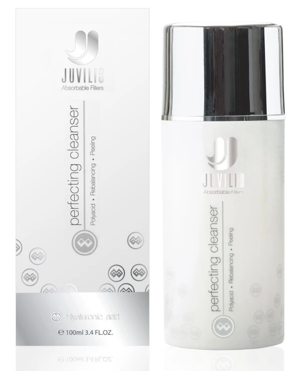 Juvilis - Очищающий отшелушивающий гель с гиалуроновой кислотой Perfecting Cleanser 100 мл