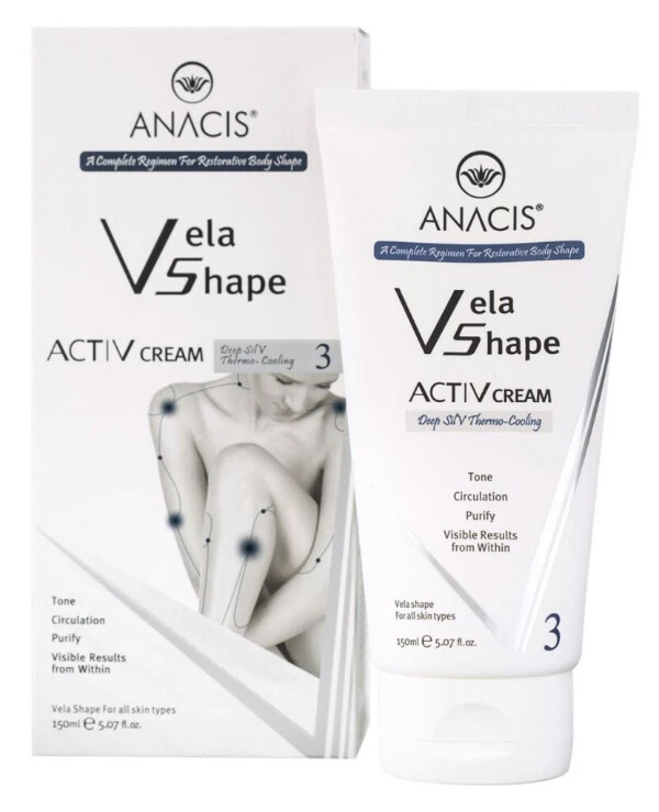 Anacis - Активный дренажный крем с липолитиками Vela Shape ActiV Cream 150 мл