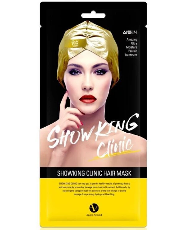 Hasol - Intensively nourishing mask for hair restoration Clinic Hair Mask 35гx10шт