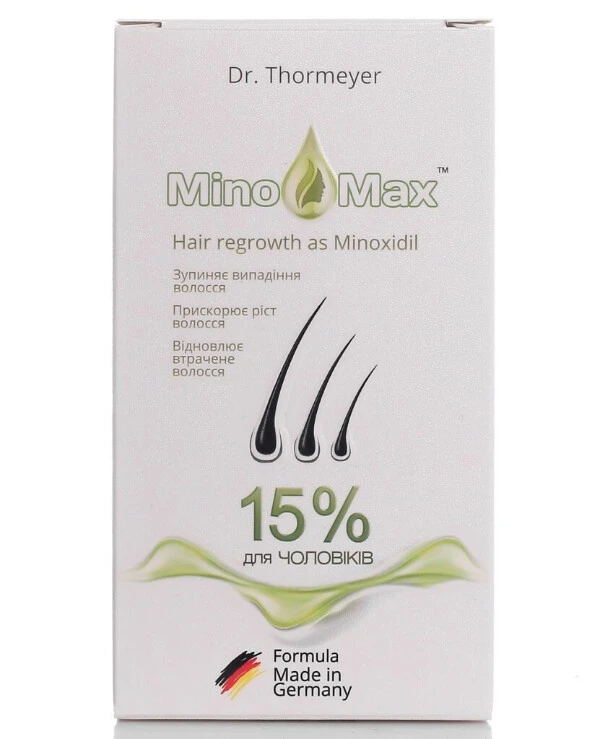 MinoMax - Лосьон для восстановления и роста волос у мужчин Hair regrowth as Minoxidil 60 мл