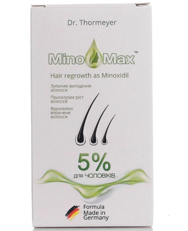 MinoMax - Лосьон 5% для восстановления и роста волос Hair regrowth as Minoxidil 60 мл