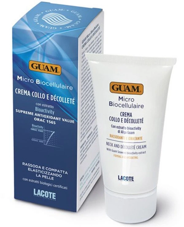 Guam - Микробиоклеточный крем для шеи и зоны декольте Cellulaire Crema Collo e Decollete 75 мл
