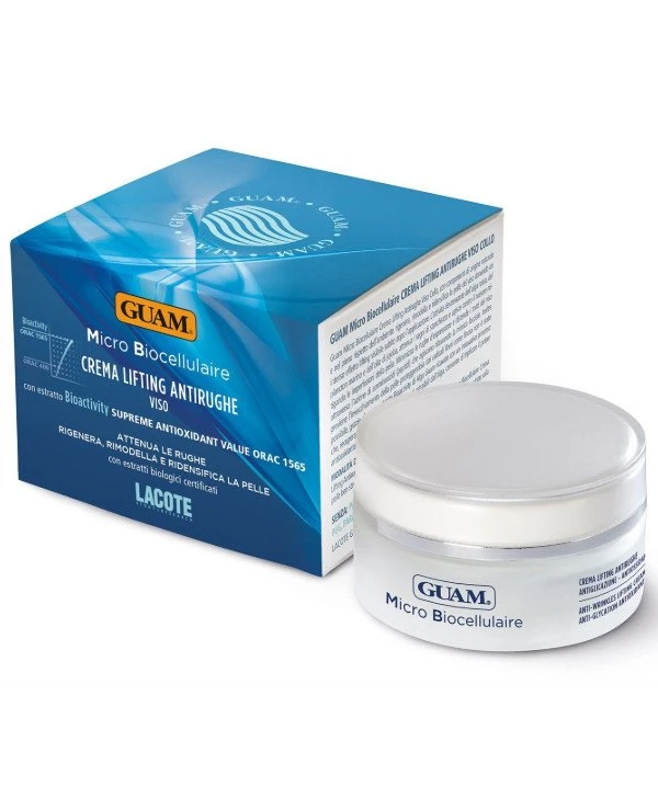 Guam - Микробиоклеточный лифтинг-крем для лица против морщин Crema Lifting Antirughe 50 мл