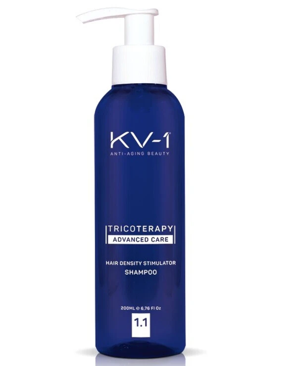 KV-1 - Growth Stimulating Shampoo Tricoterapy Hair Density Stimulator Shampoo 1.1 200ml