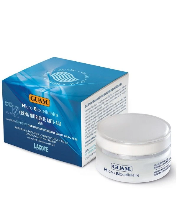 Guam - Микробиоклеточный питательный крем от морщин Crema Nutriente Anti-Age VISO 50 мл