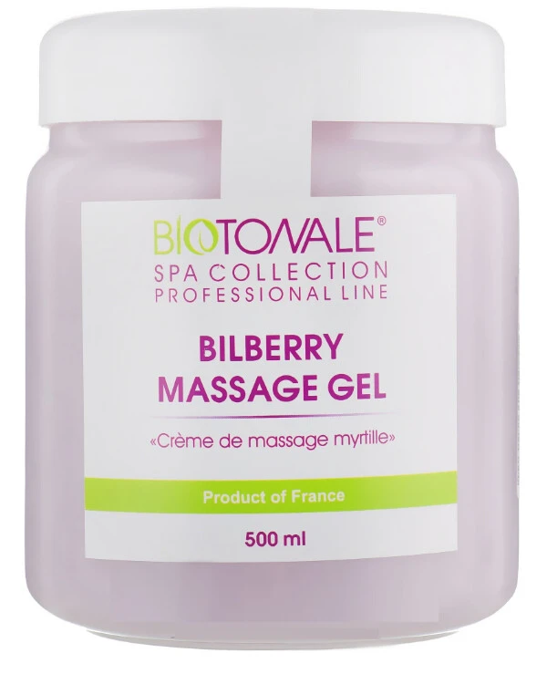 Biotonale Крем-масло для массажа с черникой | Bilberry Massage Gel фото, цена, купить