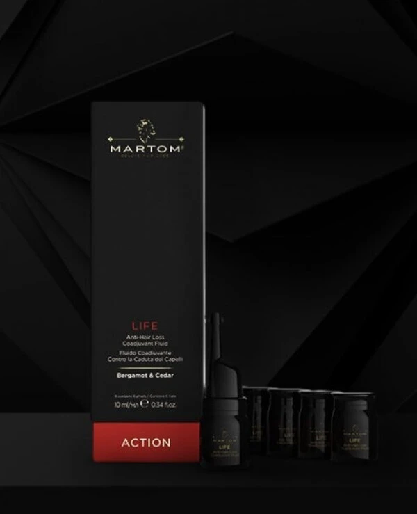 Martom - Bergamot & Cedar Hair Loss Fluid Action Life 6x10ml