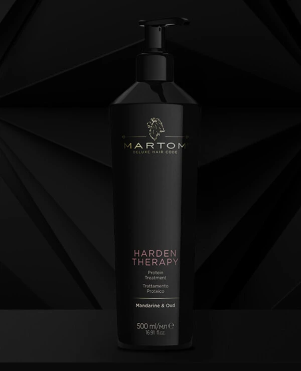 Martom - Протеиновое средство для укрепления и глубокой регенерации структуры волос Treat Harden Therapy 500 мл