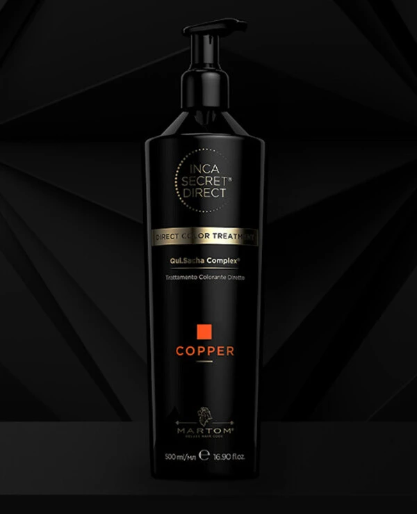 Martom - Оттеночный кондиционер Медный Inca Secret Direct pigment Colors Copper Медный, 500 мл