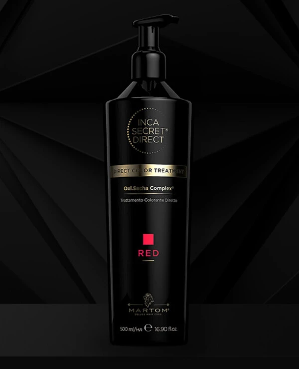 Martom - Оттеночный кондиционер Красный Inca Secret Direct pigment Colors Red Красный, 500 мл