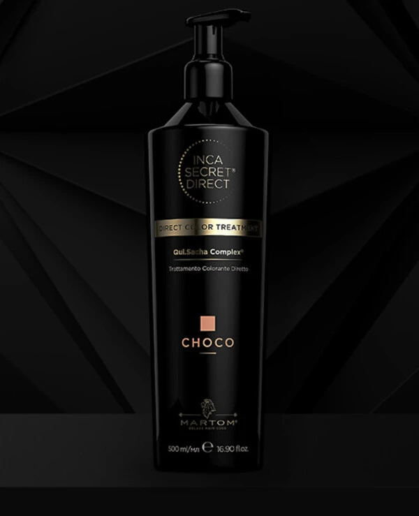 Martom - Оттеночный кондиционер Шоколад Inca Secret Direct pigment Colors Choco 500 мл, Шоколад