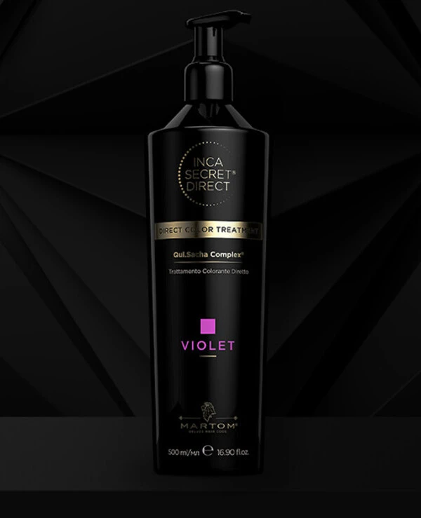Martom - Оттеночный кондиционер Фиолетовый Inca Secret Direct pigment Colors Violet 500 мл, Фиолетовый