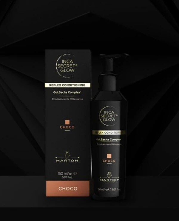 Martom - Тонирующий кондиционер шоколад Inca Secret Glow Choco Шоколад, 150 мл