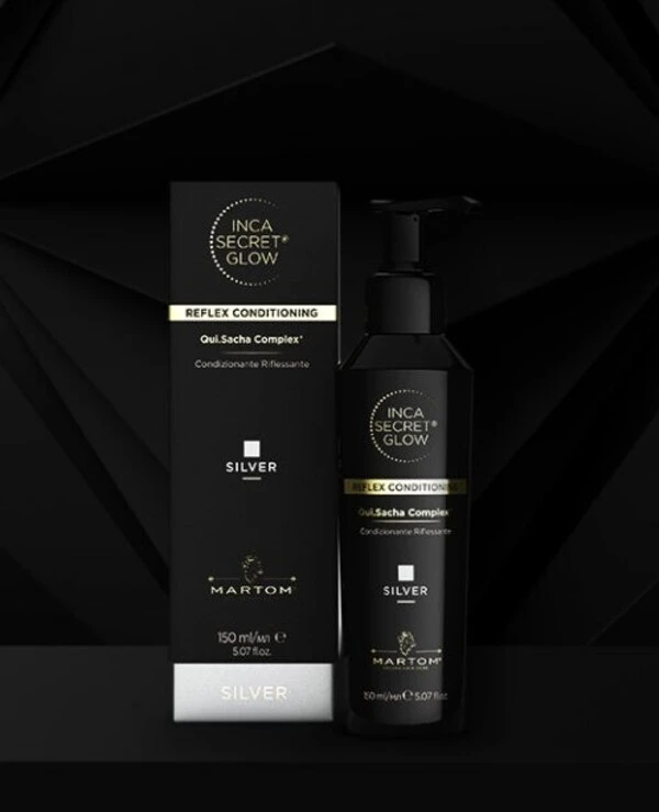Martom - Тонирующий кондиционер серебро Inca Secret Glow Silver Серебро, 150 мл